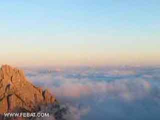 Foto panoramica a 360° dalla vetta di Cima Nord della Cresta dei Camin, n°2
